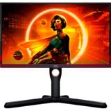 AOC 25G3ZM/BK, Gaming Skærm Sort/Rød