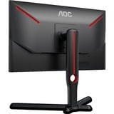 AOC 25G3ZM/BK, Gaming Skærm Sort/Rød
