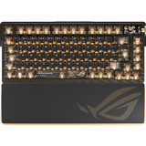 ASUS Gaming-tastatur Sort/Guld, DE-layout, ROG NX Snow