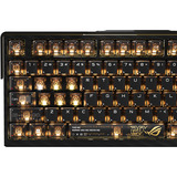ASUS Gaming-tastatur Sort/Guld, DE-layout, ROG NX Snow