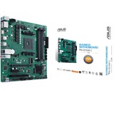 ASUS PRO B550M-C/CSM AMD B550 Stik AM4 micro ATX, Bundkort Grøn/Sort, AMD, Stik AM4, AMD Athlon, AMD Ryzen™ 3, AMD Ryzen™ 5, AMD Ryzen™ 7, 3rd Generation AMD Ryzen™ 9, DDR4-SDRAM, 128 GB, DIMM