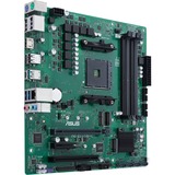 ASUS PRO B550M-C/CSM AMD B550 Stik AM4 micro ATX, Bundkort Grøn/Sort, AMD, Stik AM4, AMD Athlon, AMD Ryzen™ 3, AMD Ryzen™ 5, AMD Ryzen™ 7, 3rd Generation AMD Ryzen™ 9, DDR4-SDRAM, 128 GB, DIMM