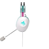 ASUS TUF Gaming H1 Gen II Hatsune Miku Edition Headset Ledningsført Spil USB Type-A Lyserød, Turkis, Hvid, Gaming headset Hvid/Turkis, Ledningsført, Spil, 20 - 20000 Hz, 297 g, Headset, Lyserød, Turkis, Hvid