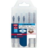 Bosch EXPERT HEX-9 HardCeramic Boresæt 5 stk, Drill bit sæt Boremaskine, Boresæt, 6 mm, 100 mm, Hårdt keramik, 6 cm