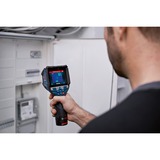 Bosch GTC 600 C Noise equivalent temperature difference (NETD) IR Sort, Blå 256 x 192 pixel Indbygget skærm LCD, Thermodetektor Blå/Sort, Noise equivalent temperature difference (NETD), -20 - 600 °C, 9 Hz, 50 mK, Termisk, 2 °C