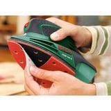 Bosch Multisliber PSM 200 AES + 29 dele tilbehørssæt, Multi Sander Grøn