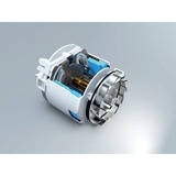 Bosch Serie 8 BBS812PCK håndholdt støvsuger Hvid Poseløs, Skaft støvsuger Hvid, Dry, Filtrering, Gulvtæppe, 76 dB, Poseløs, Hvid