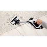 Bosch Serie 8 BBS812PCK håndholdt støvsuger Hvid Poseløs, Skaft støvsuger Hvid, Dry, Filtrering, Gulvtæppe, 76 dB, Poseløs, Hvid