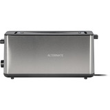 Braun Brødrister rustfrit stål/Sort