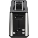 Braun HT 1610 8 1030 W Sort, Rustfrit stål, Brødrister rustfrit stål/Sort, Sort, Rustfrit stål, Plast, Rustfrit stål, Knapper, Dreje, 1030 W, 25 cm