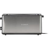 Braun HT 1610 8 1030 W Sort, Rustfrit stål, Brødrister rustfrit stål/Sort, Sort, Rustfrit stål, Plast, Rustfrit stål, Knapper, Dreje, 1030 W, 25 cm