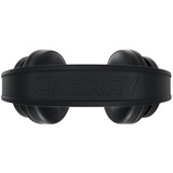 CHERRY JA-2200 Headset Ledningsført Spil Sort, Gaming headset Sort, Ledningsført, 20 - 20000 Hz, Spil, 325 g, Headset, Sort