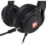 CHERRY JA-2200 Headset Ledningsført Spil Sort, Gaming headset Sort, Ledningsført, 20 - 20000 Hz, Spil, 325 g, Headset, Sort