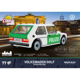 COBI Volkswagen Golf (1974) Politi, Bygge legetøj Hvid