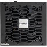 Chieftec Vita Netzteil 750W 80+Bronze retail - PC-/Server Netzteil - 12,5 min enhed til strømforsyning 20+4 pin ATX PS/2, PC strømforsyning Sort, 5 min, 750 W, 100 - 240 V, 20+4 pin ATX, 65 cm, 450 mm, 450 mm