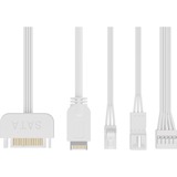 Corsair iCUE LINK 9000D Airflow, Store towerkabinet Hvid