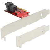 DeLOCK 89535 interface-kort/adapter Intern SAS, Controller PCIe, SAS, PCIe 3.0, 12 Gbit/sek., Windows 10 Education, Windows 10 Education x64, Windows 10 Enterprise, Windows 10 Enterprise x64,..., Kasse