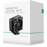 DeepCool AK400 G2 DIGITAL NYX, CPU køler Sort