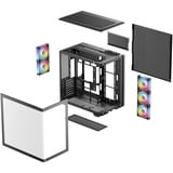 DeepCool CG590U 5F, Towerkabinet Sort