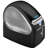 Dymo LabelWriter 450 Duo etiketmaskine | Direkte termisk etiketprinter | Hurtig udskrivning af etiketter, stregkoder og meget mere | Udskriver både LW-etiketter og D1-plastiketiketter Sort/Sølv, stregkoder og meget mere | Udskriver både LW-etiketter og D1-plastiketiketter, D1, Termisk overførsel, 600 x 300 dpi, Sort, Sølv