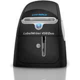 Dymo LabelWriter ™ 450 DUO, Etiketprinter Sort/Sølv, D1, Termisk overførsel, 600 x 300 dpi, Sort, Sølv