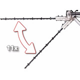 EINHELL Elektrisk stangsaks til hæk GC-HH 9046, Hækkeklipper Rød/Sort