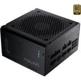 FSP ADVAN-750GM enhed til strømforsyning 750 W 20+4 pin ATX ATX Sort, PC strømforsyning 750 W, 100 - 240 V, 5 A, Aktiv, 100 W, 750 W