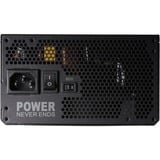 FSP ADVAN-750GM enhed til strømforsyning 750 W 20+4 pin ATX ATX Sort, PC strømforsyning 750 W, 100 - 240 V, 5 A, Aktiv, 100 W, 750 W