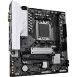 GIGABYTE B650M GAMING WIFI6E bundkort AMD B650 Sokkel AM5 micro ATX Sort/Sølv, AMD, Sokkel AM5, AMD Ryzen 7000 Series, AMD Ryzen 8000 Series, AMD Ryzen 9000 Series, Sokkel AM5, DDR5-SDRAM, 256 GB