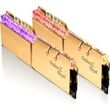 G.Skill Trident Z Royal F4-4000C16D-32GTRGA hukommelsesmodul 32 GB 2 x 16 GB DDR4 4000 Mhz Fejlkorrigerende kode Guld, 32 GB, 2 x 16 GB, DDR4, 4000 Mhz, 288-pin DIMM