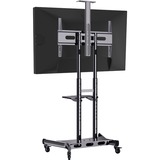 HAGOR HP Twin Stand HD 2,13 m (84") Sort, Stand system Sort, 90 kg, 2,13 m (84"), 139,7 cm (55"), 800 x 500 mm, 1350 - 1650 mm
