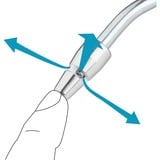 Hazet 9040P-4, Blæse værktøj Sort/Blå