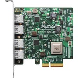HighPoint RocketU 1244A PCIe 3.0 x8 4x10GB/s, USB-controlleren 
