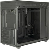 Inter-Tech 88881368, Towerkabinet Sort