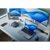 Kensington Thunderbolt 5 Triple 4K Dockingstation SD5010T5EQ, Docking station Sølv
