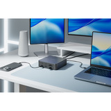 Kensington Thunderbolt 5 Triple 4K Dockingstation SD5010T5EQ, Docking station Sølv