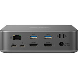 Kensington Thunderbolt 5 Triple 4K Dockingstation SD5010T5EQ, Docking station Sølv