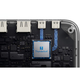 Kensington Thunderbolt 5 Triple 4K Dockingstation SD5010T5EQ, Docking station Sølv