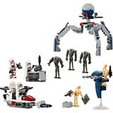 LEGO Star Wars Battle Pack med klonsoldater og kampdroider, Bygge legetøj Byggesæt, 7 År, Plast, 215 stk, 227 g