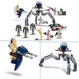 LEGO Star Wars Battle Pack med klonsoldater og kampdroider, Bygge legetøj Byggesæt, 7 År, Plast, 215 stk, 227 g