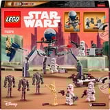 LEGO Star Wars Battle Pack med klonsoldater og kampdroider, Bygge legetøj Byggesæt, 7 År, Plast, 215 stk, 227 g
