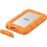 LaCie Rugged Mini SSD 500 GB, Solid state-drev Orange/Sølv