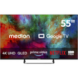 Medion LIFE MD 855701 Google TV, QLED TV Sort