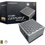 Montech MONTECH Century II 850W Gold, PC strømforsyning Sølv