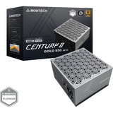 Montech MONTECH Century II 850W Gold, PC strømforsyning Sølv