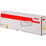 OKI 44844505 tonerpatron 1 stk Original Gul 10000 Sider, Gul, 1 stk