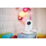 Philips Baby monitor Advanced SCD833/26 Digital babyalarm med video Hvid, IR, 300 m, 50 m, 300 m, FHSS, 2,4 GHz