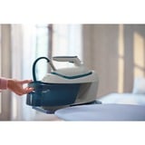 Philips PSG6022/20 Dampstrygning station 2400 W 1,8 L SteamGlide Plus strygesål Blå, Hvid, Damp strygejern station Hvid/Blå, 2400 W, 500 g/min, SteamGlide Plus strygesål, 6,5 bar, 1,8 L, 130 g/min