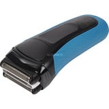 Procter & Gamble Series 3 3010BT, Shaver Sort/Blå, Folie shaver, Sort, Blå, Batteri, Indbygget batteri, 45 min., 1 t