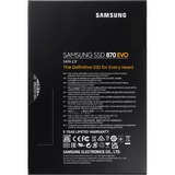 Samsung 870 EVO 1 TB 2.5" Serial ATA III V-NAND MLC, Solid state-drev 1 TB, 2.5", 560 MB/s, 6 Gbit/sek.
